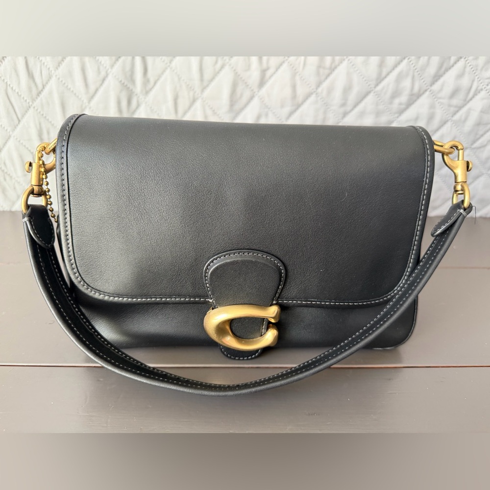 Coach Medium Soft Leather Tabby Shoulder Bag - Picture 13 of 14